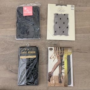 NEW 4 Assorted Pantyhose Bundle